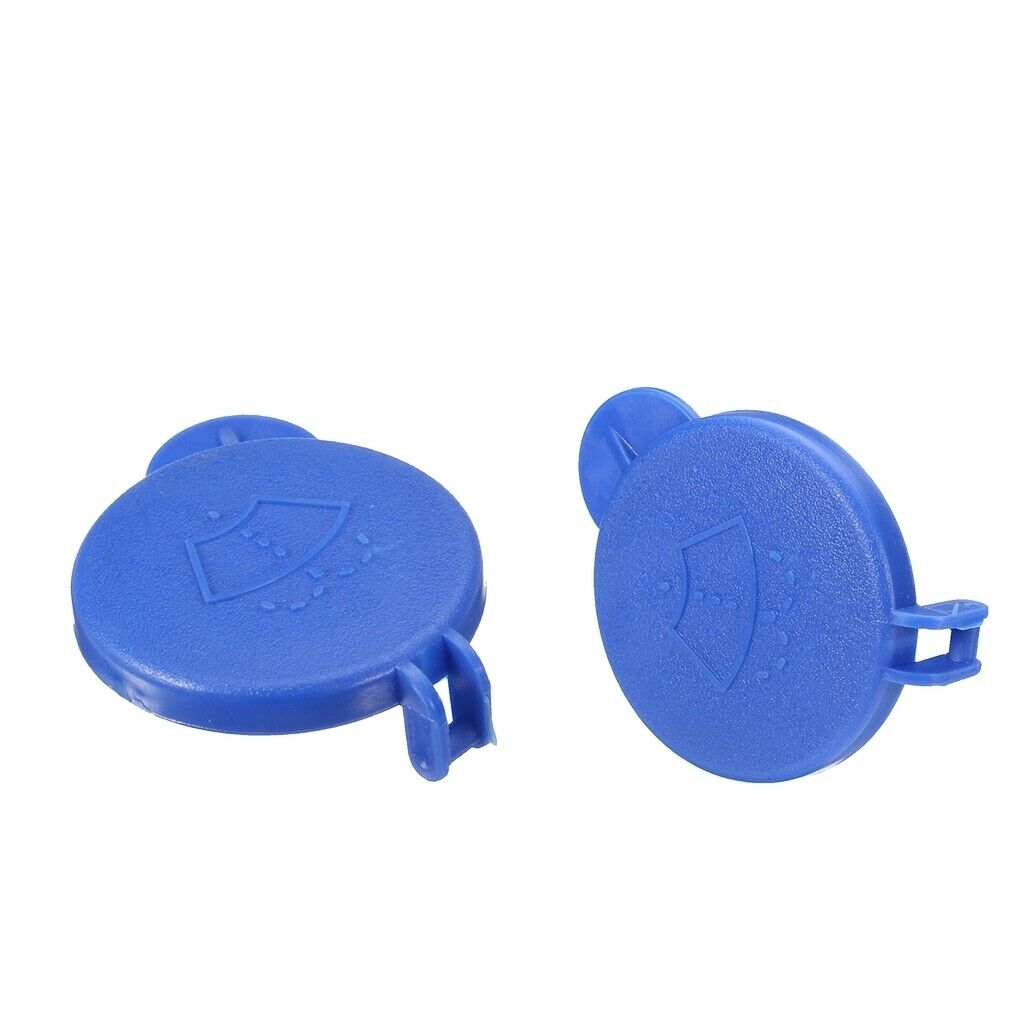 2pcs Windscreen Washer Bottle Cap 2001-2008 Blue 1488251 For Ford Fiesta MK6