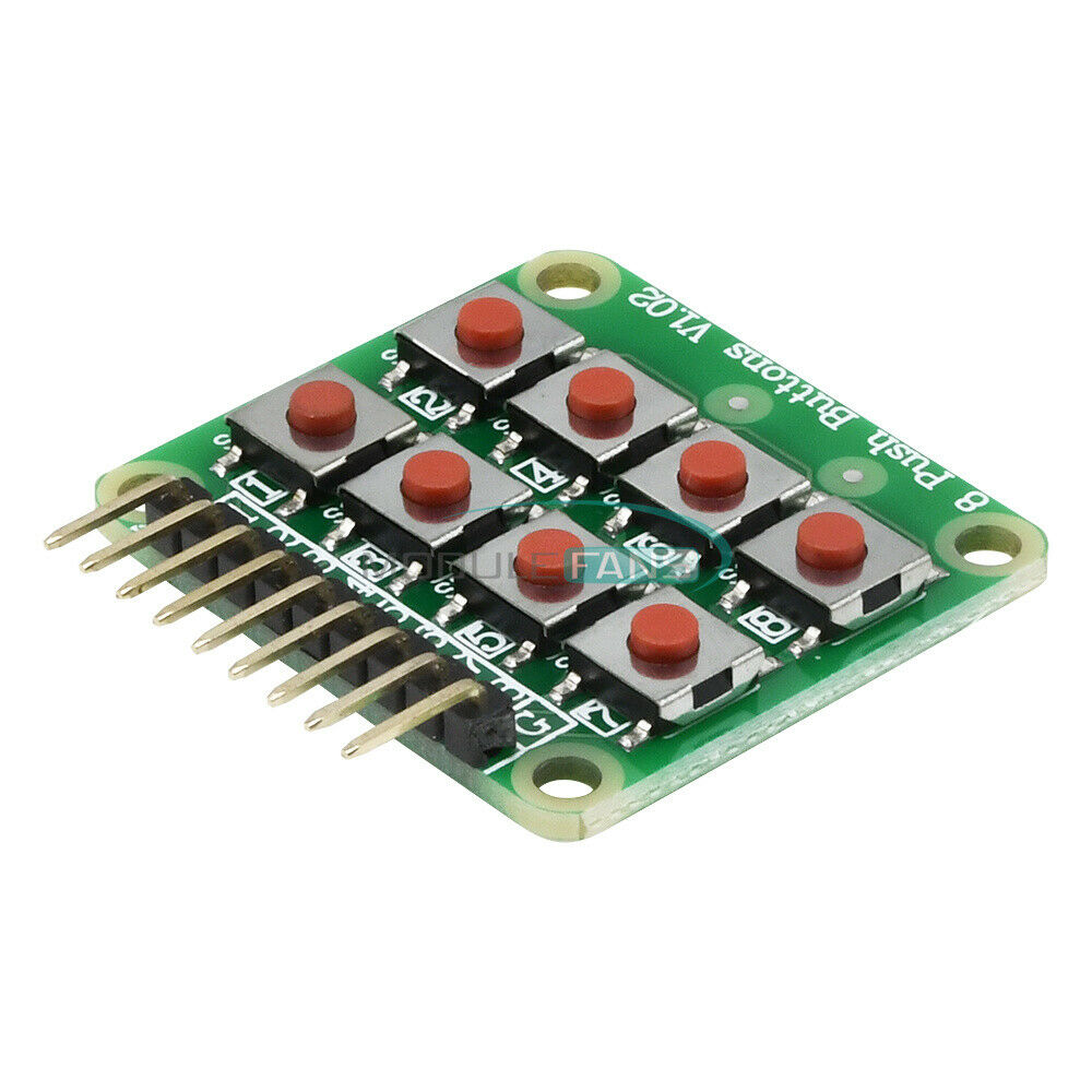 8 Keypad Keyboard Matrix Board Module 8 Button Tactile Switch for Arduino