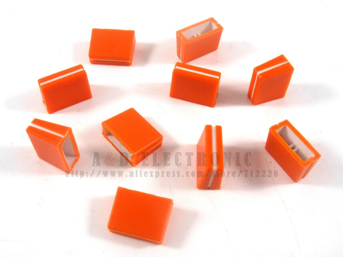 20 x  Fader Knob For DJM 400 700 800 5000 DJM800 DJM700 DJM5000 DAC2371 Orange