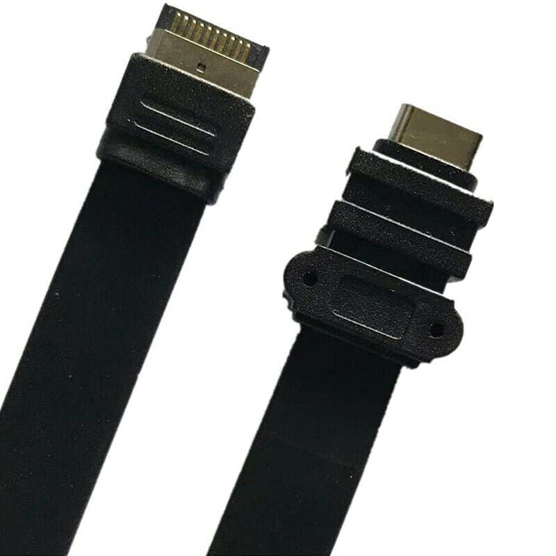 USB C Front Panel Motherboard Header Extension Cable 80cm, Internal USB 3.1 N2Z4