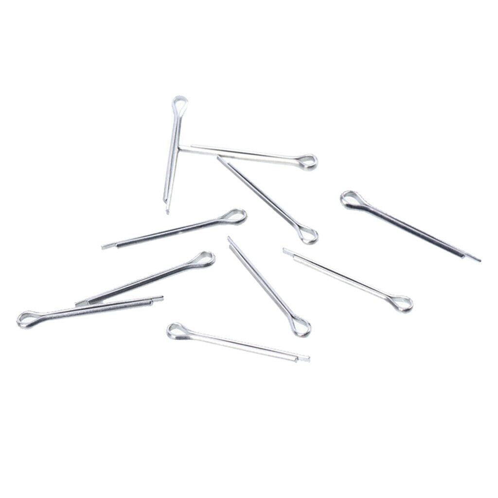 10 Pack  Split Pins Cotter Key Fasteners Hardware For Disc Brake Pads