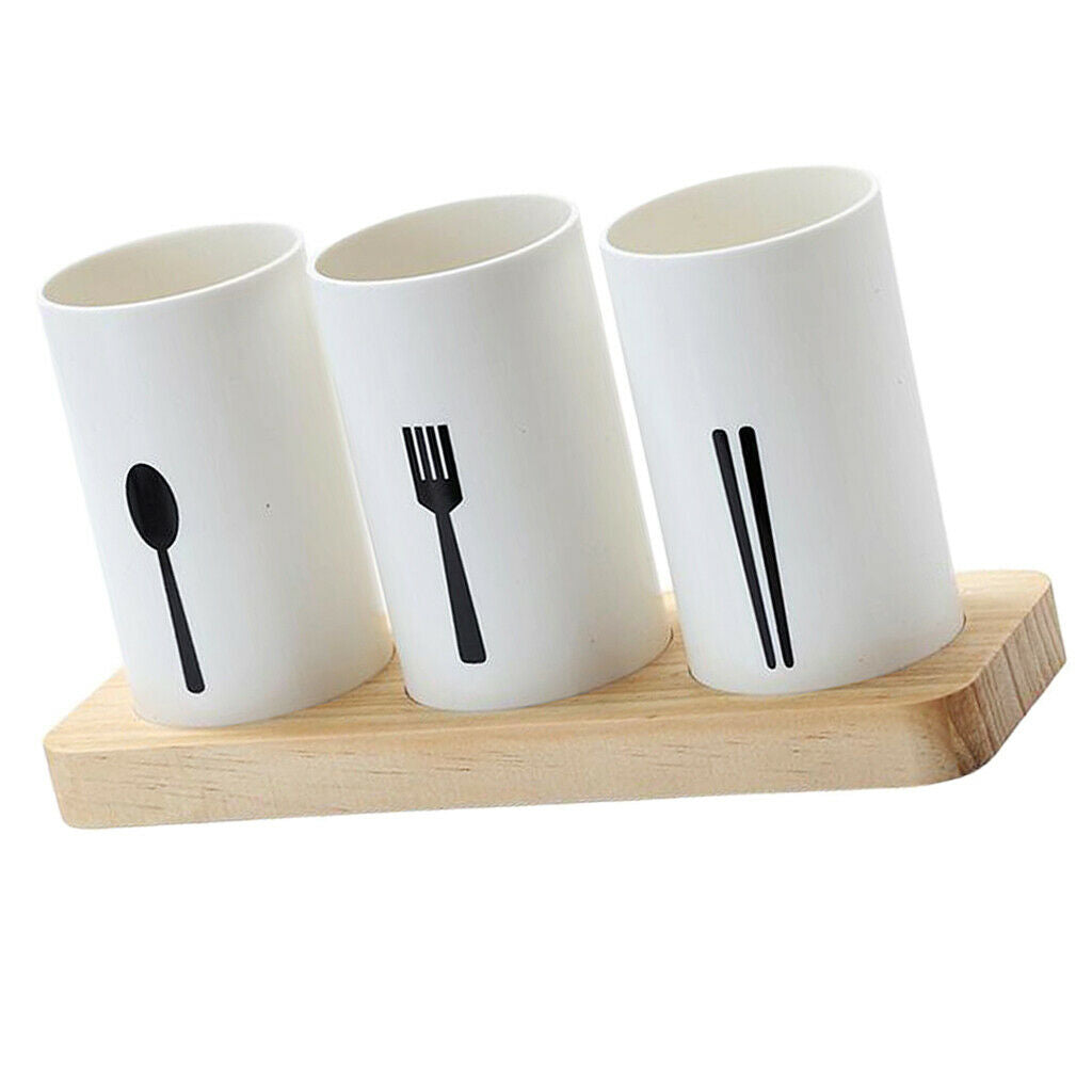 1 Piece of Plastic, Cutlery, Kitchen Utensils, Drainer, Holder, Cutlery