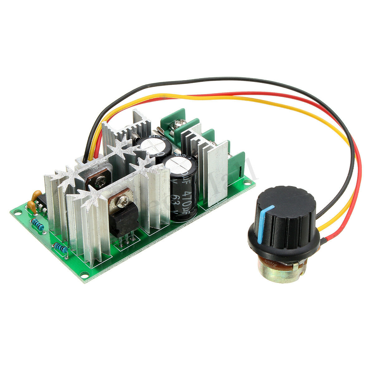 Universal DC 9V-60V 20A 18A PWM HHO RC Motor Speed Regulator Controlle â˜ª
