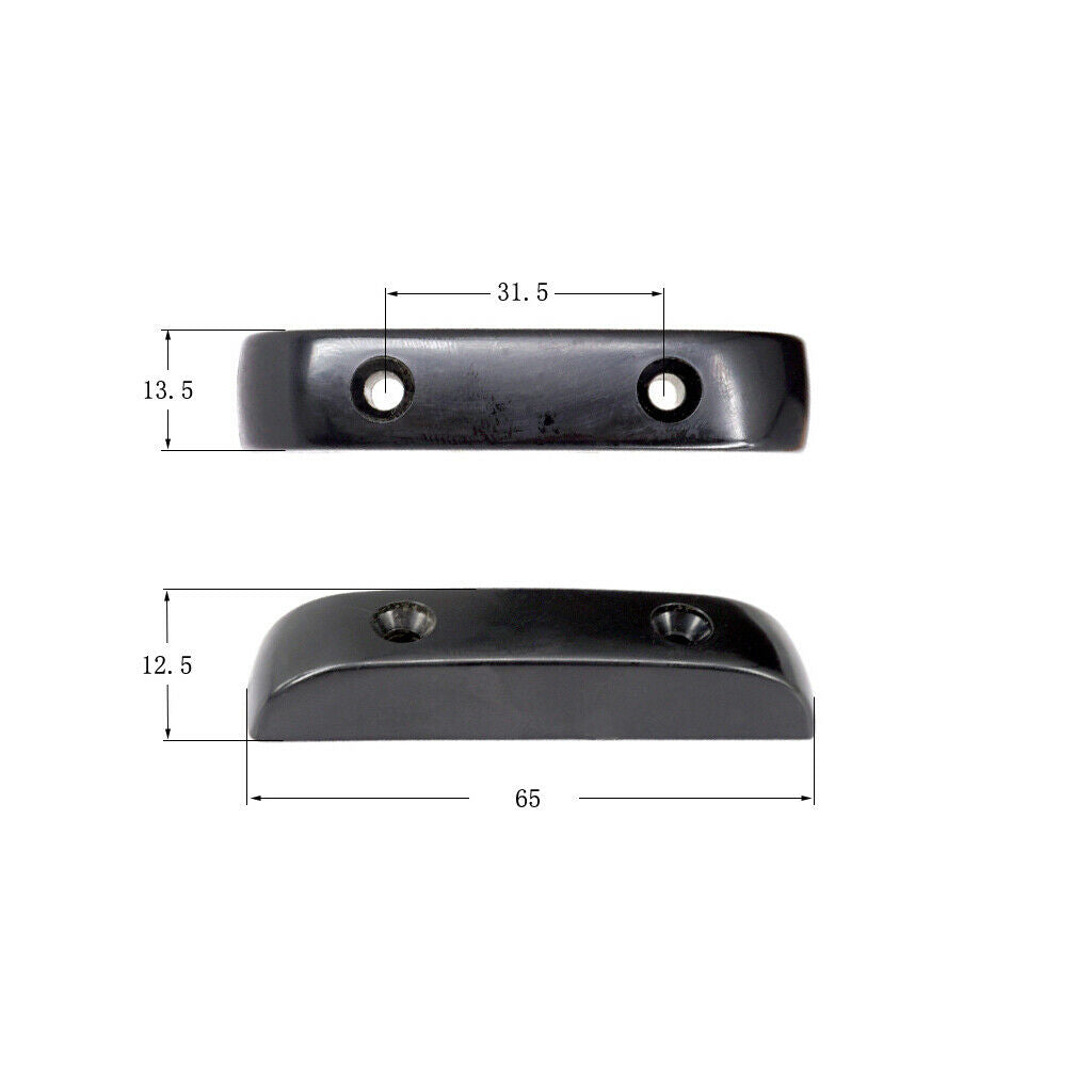 1 Piece Bass Thumb Rest with 2 Fixing Screws Suitable for Precision,  Bridge