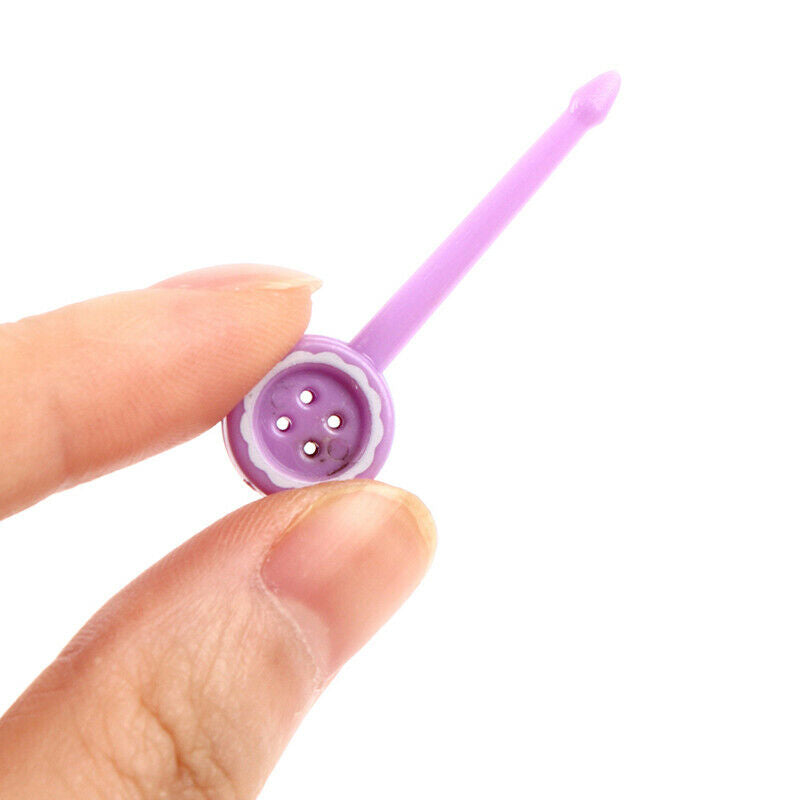 8Pcs Mini Kids Pinkycolor Fruit Fork Cartoon Snack Cake Dessert Food Toothp DF