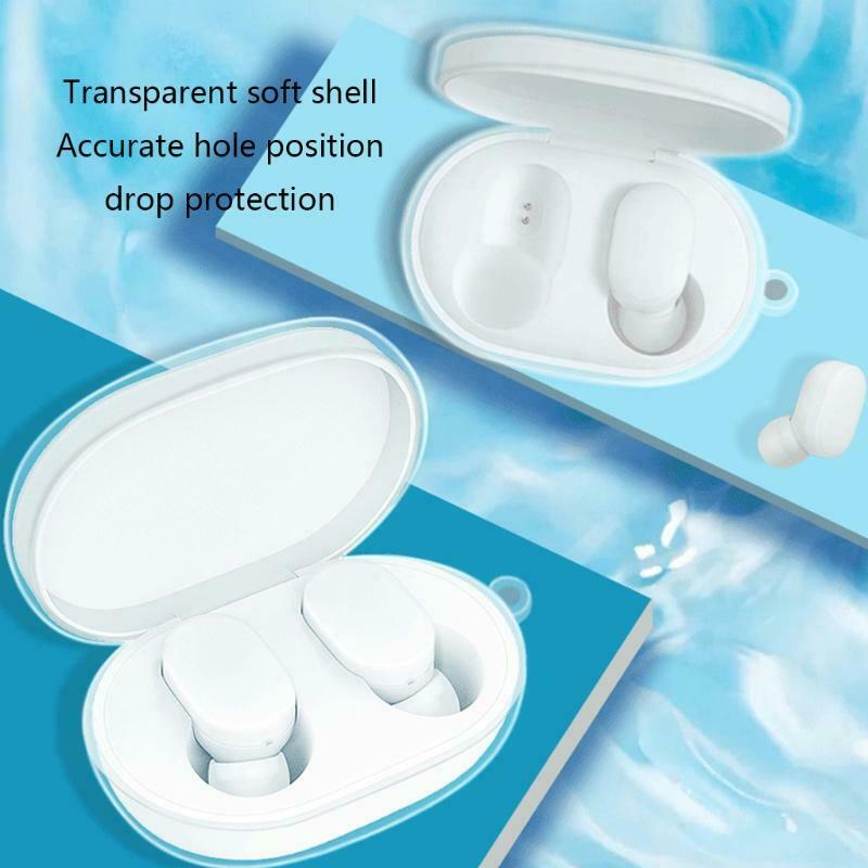 Simple TPU Case Anti-scratch Protective Cover for Redmi AirDots 3 Earphone