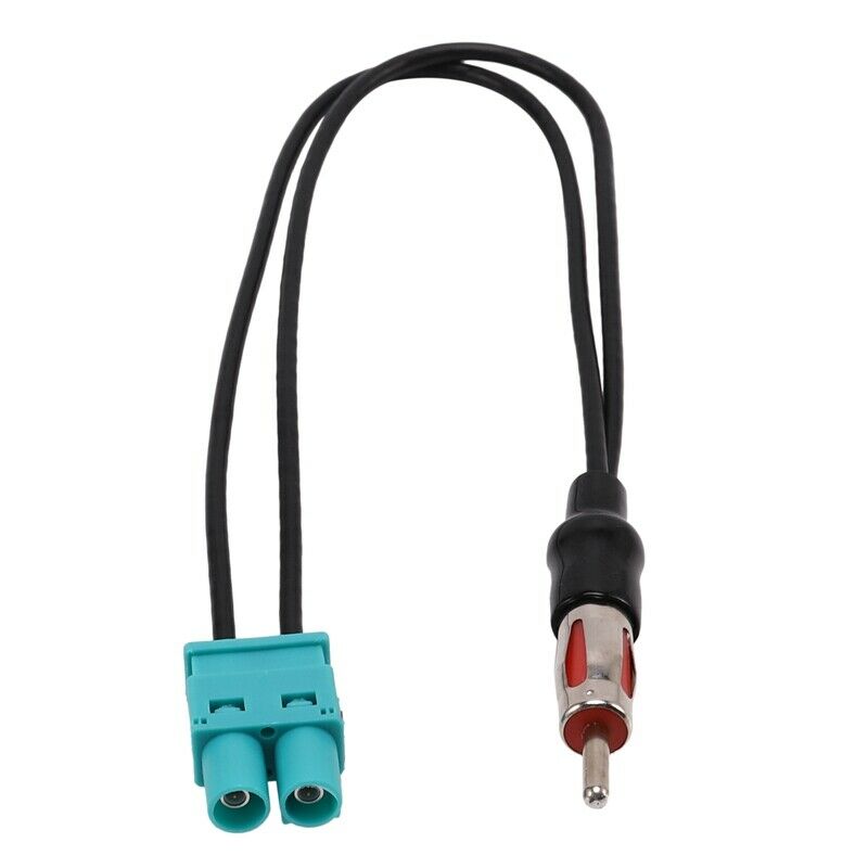 Dual Twin Double Fakra to DIN Aerial Adaptor Adapter Antenna for Audi  Seat K5R6