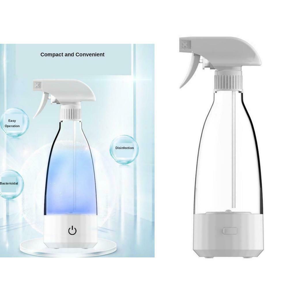 Disinfectant Dispenser 350ML Spray Bottle Transparent