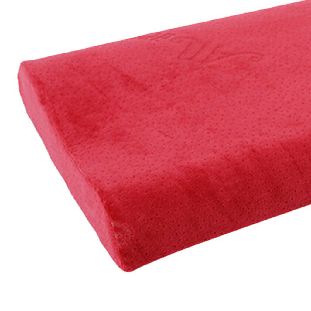 Memory Foam Sleeping Pillow Cushion for Teenager Neck Back Pain Red