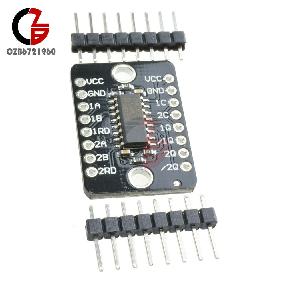 74HC123D Dual Retriggerable Monostable Trigger Multivibrator With Reset Module