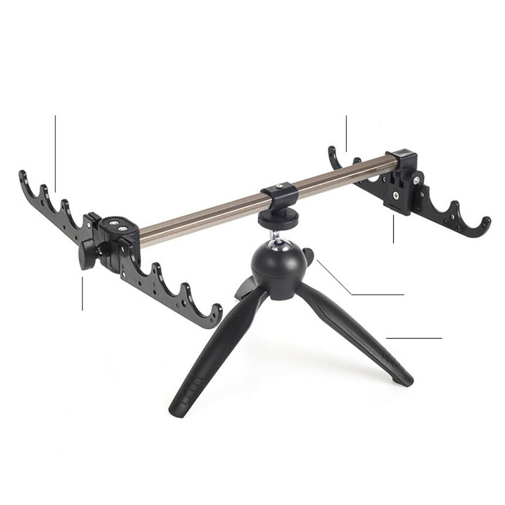 Fishing Rod Holder Lightweight Foldable Ice Pole Bracket Fishing Tackles