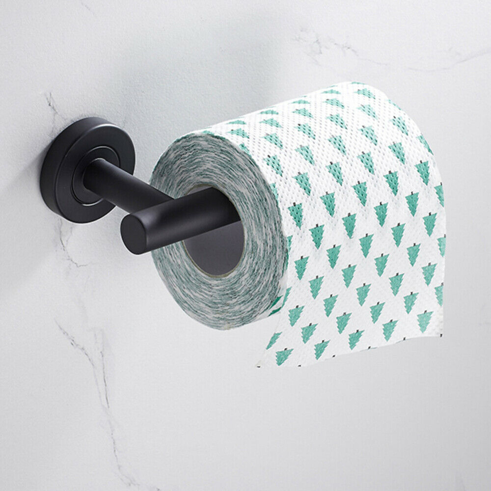 Toilet Paper Holder Stainless Steel Wall Mounted Bathroom Tissue Roll Holder