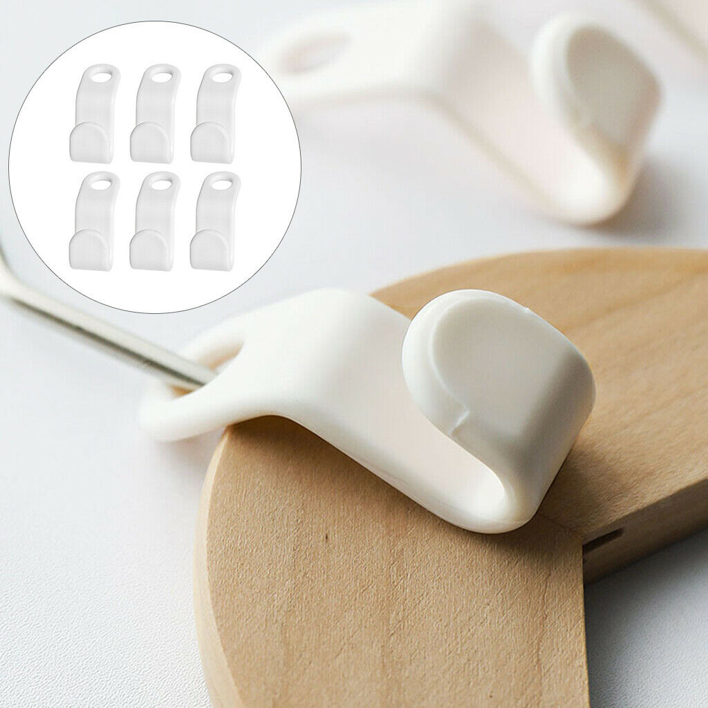 6x Heavy Duty Clothes Hanger Connector Connection Hook Organizer Extend Clip