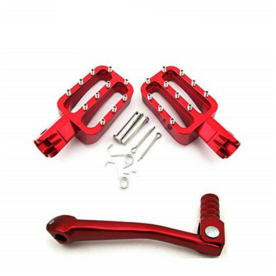 Footpeg + Shift Lever For Motorcycle Dirt Bike CRF50 XR50 PW50 PW80 KLX110 TTR50