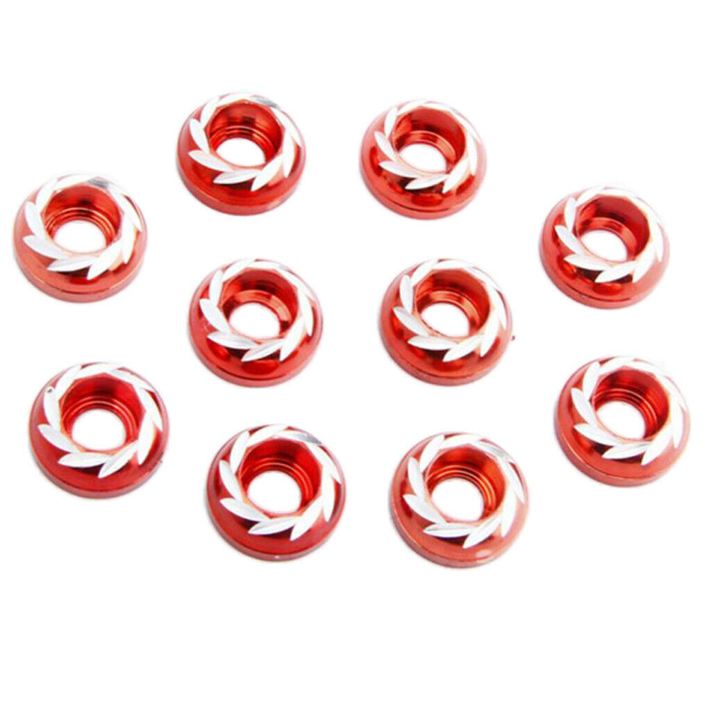 10pcs Red Aluminum Screw  Car Wheel Wheel Tire Valve Stem NEW