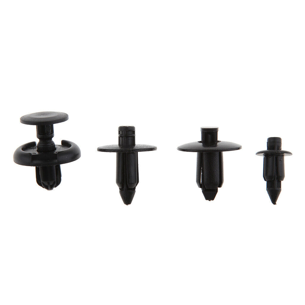 80 Piece Nylon Trim Panel Bumper Shield Retainer Fastener Rivet For M7/ M8