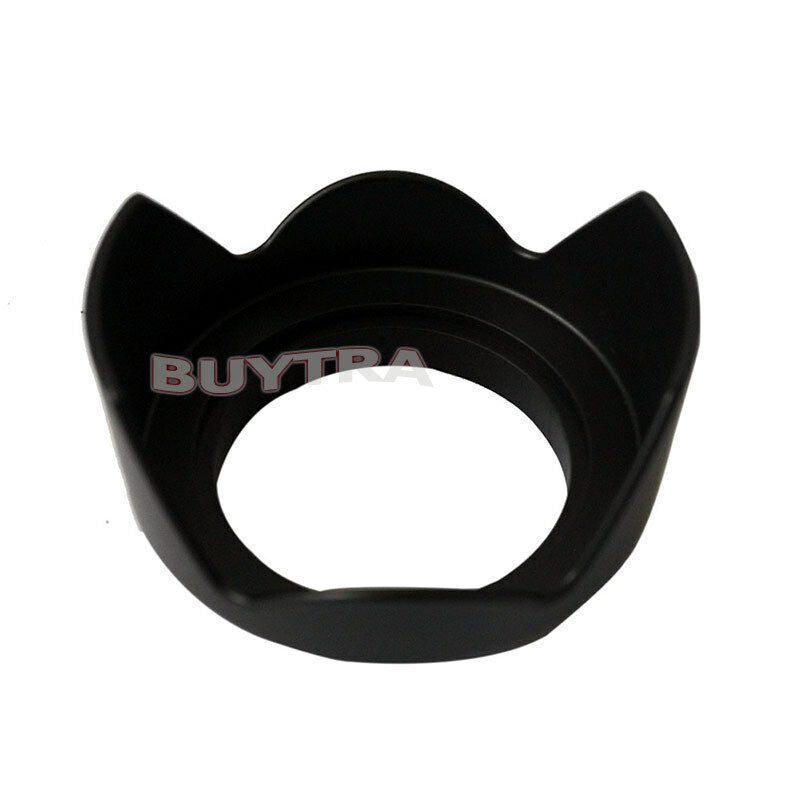 Spiral 58mm Camera Lens Hood for Canon Nikon UV Mirror Universal Black Be.l8