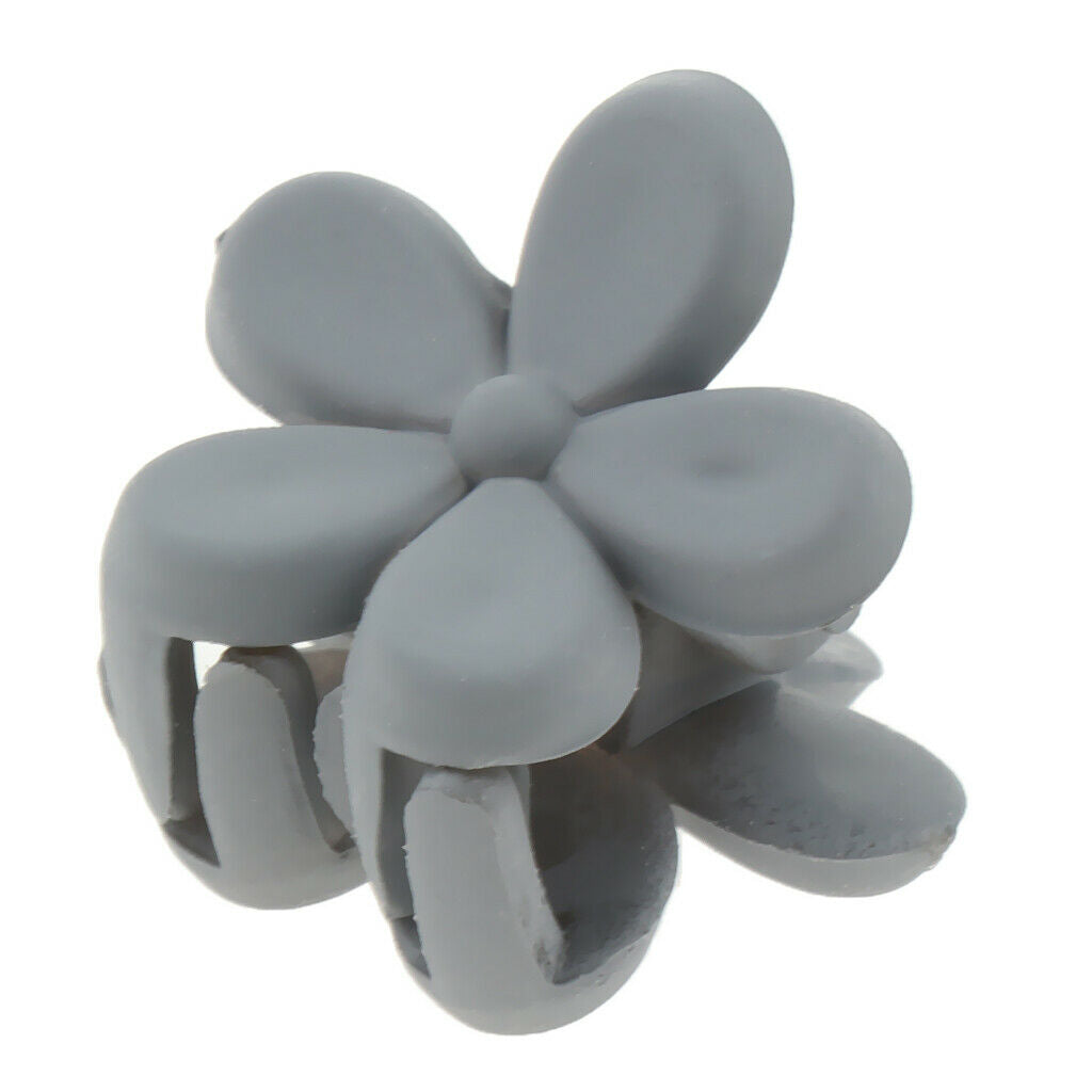 Women Hair Claw Grip Girls Hair Jaw Hair Clips Accessories Grey