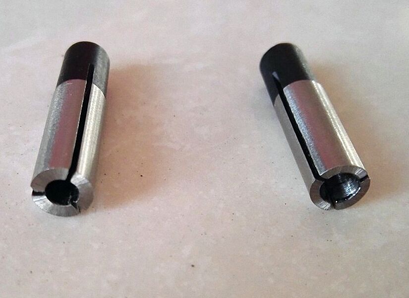 2pcs High Precision Engraving CNC Router Tool Bit Adapter 6.0mm to 4.0mm [M_M_S]