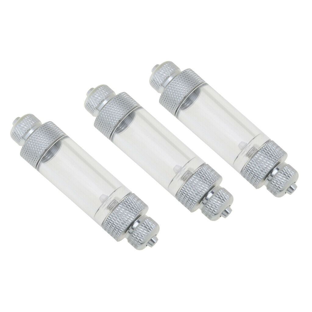 3pcs Fish & Aquatic Supplies Parts - Aluminum Alloy Aquarium Co2 Bubble Counter