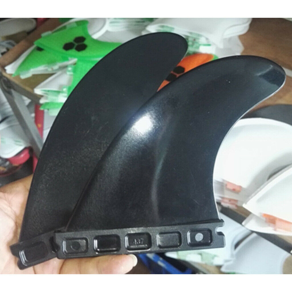 4pcs Surfing Surfboard Quad   Nylon Fiberglass Fin for Longboard