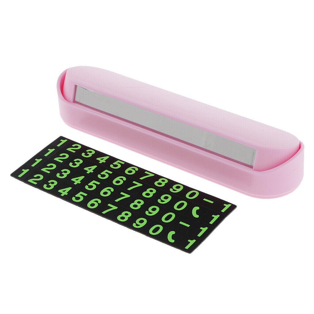 Temporary stop sign Car Temporary Stop Sign Stand Parking Card