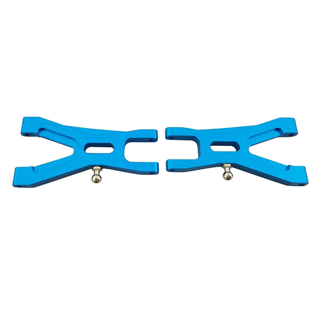 2Pcs Blue Metal Front Lower Suspension Arms for Wltoys A949 A969 A959-B