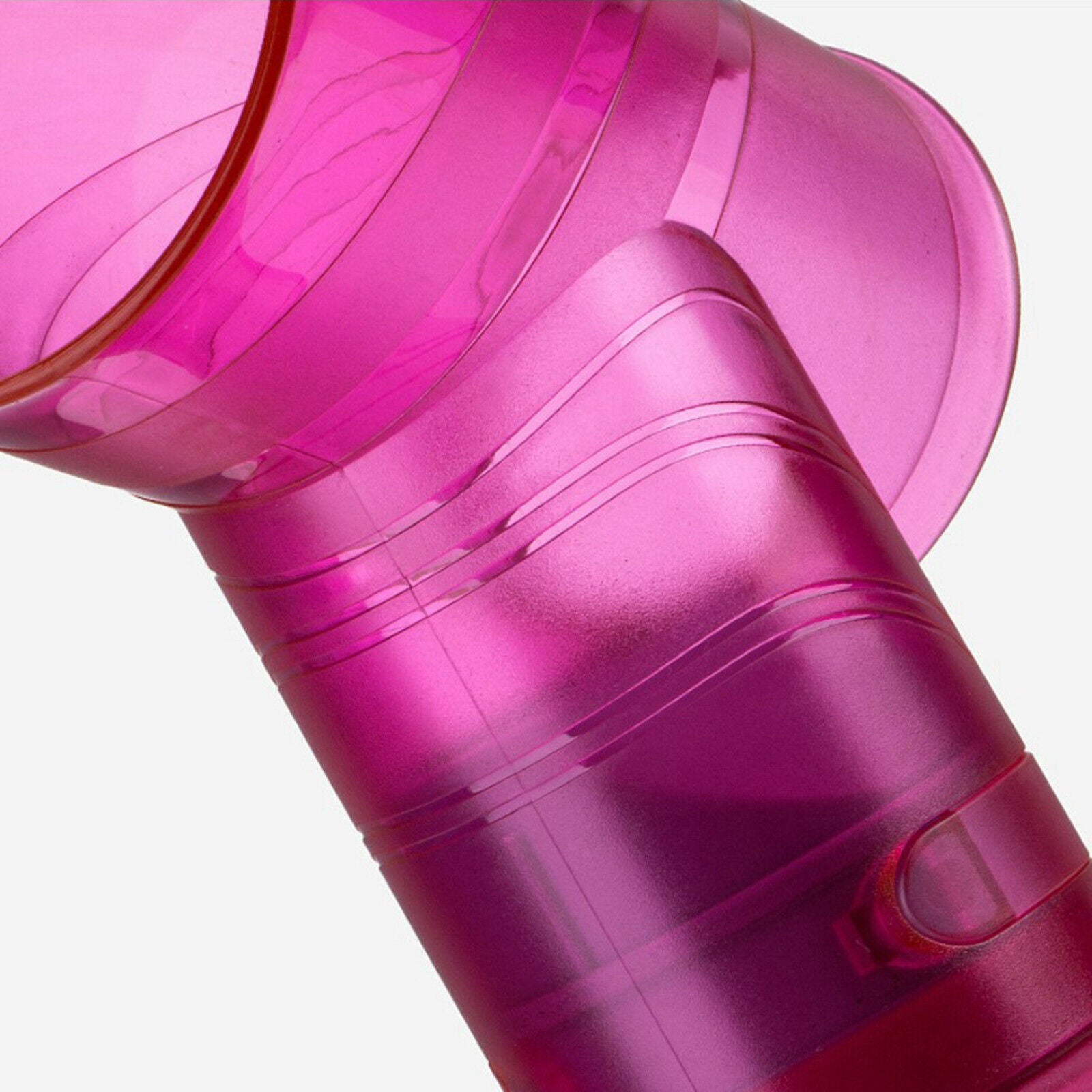 Hair Blow Dryer Wind Curl Diffuser Salon Hair Roller Drying   Pink