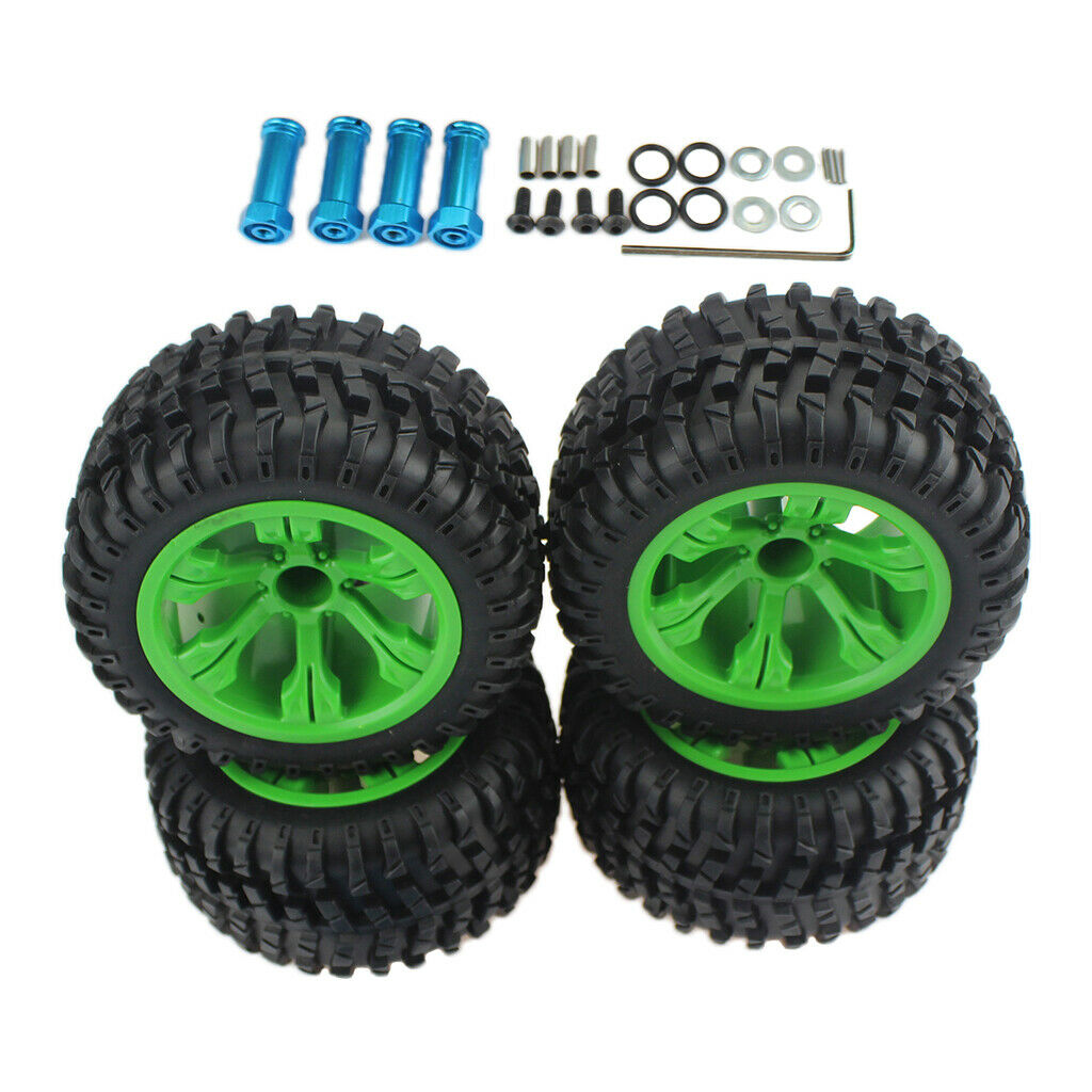 Wheel Tire & Hub Extension Combiner for WLTOYS 144001 124019 124018 RC Car