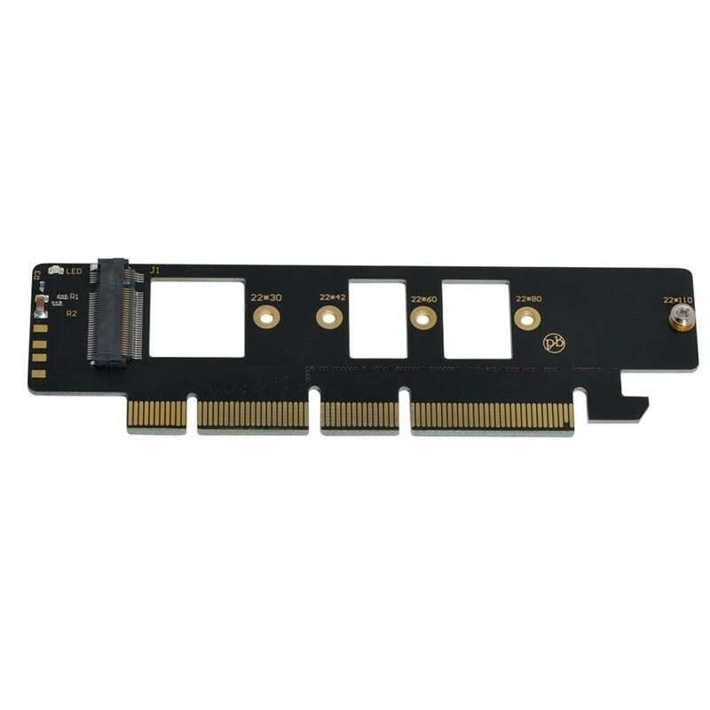M.2 NVMe SSD NGFF to PCIE 3.0 X16 X4 Adapter Card M Key NVME AHCI SSD for 110mL4