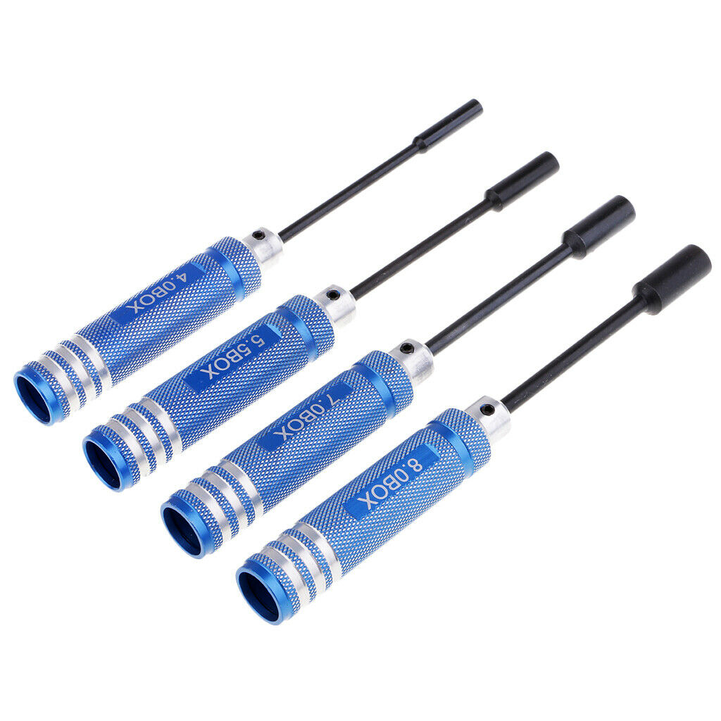 4pcs RC Car Hexagonal Sleeve Screwdriver Repair Tool Kit High