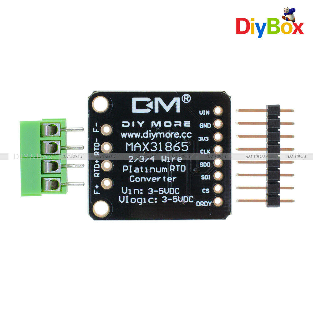 PT100 MAX31865 RTD Temperature Thermocouple Sensor Amplifier Module For Arduino