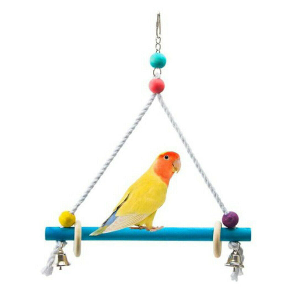 Birds Swing Birds Parrots Perch Stand Medium Birds Canary Budgie Conure
