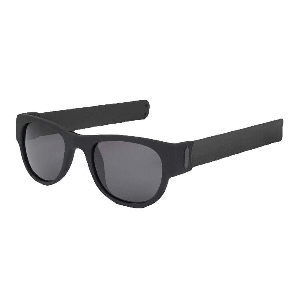 2x Fashion Folding Sunglasses UV-Protect Sun Glasses Adults Bracelet Trendy