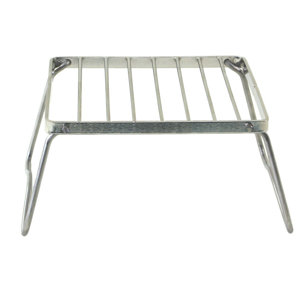 Portable Folding Stove Stand Rack Outdoor Camping Pot Bracket Picnic BBQ