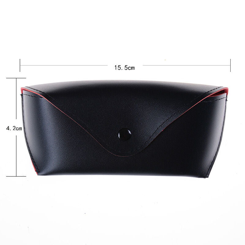 Leather Glasses Case Sunglasses Eyeglasses Storage Holder Box Bag Cases .l8
