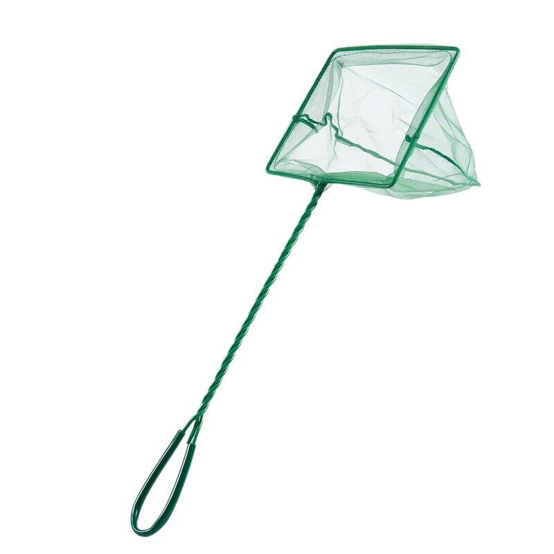 Nylon Aquarium Fish Shrimp Net Meshy, 6-inch, Green J3G6