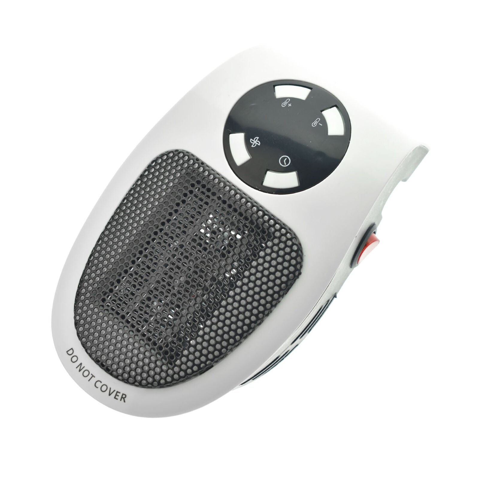 Portable Mini Electric Plug-In Wall Heater Handy Room Blower Fan Radiator 500 W