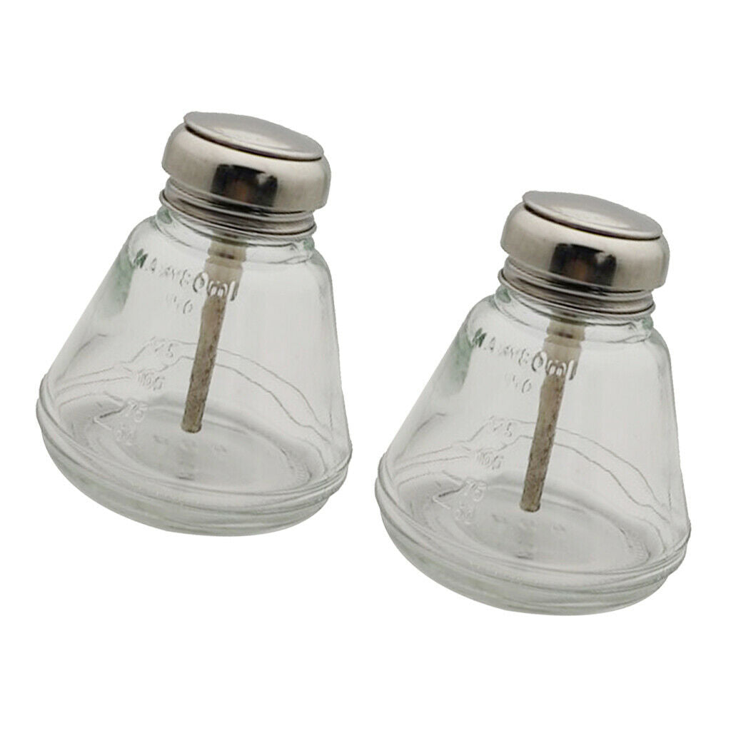 2Pcs 180ml Pump Dispenser Bottle for Makeup Remover, Facial Toner Lotion