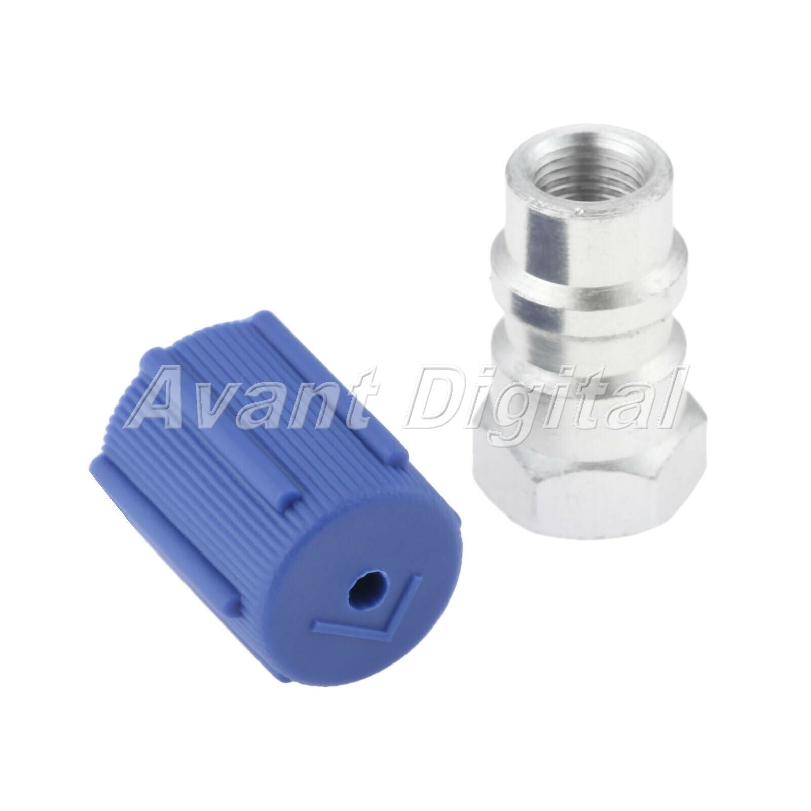 RetroFor Valve & Dust Cap For 7/16" Low Side Port -for All Motors Universal Hot