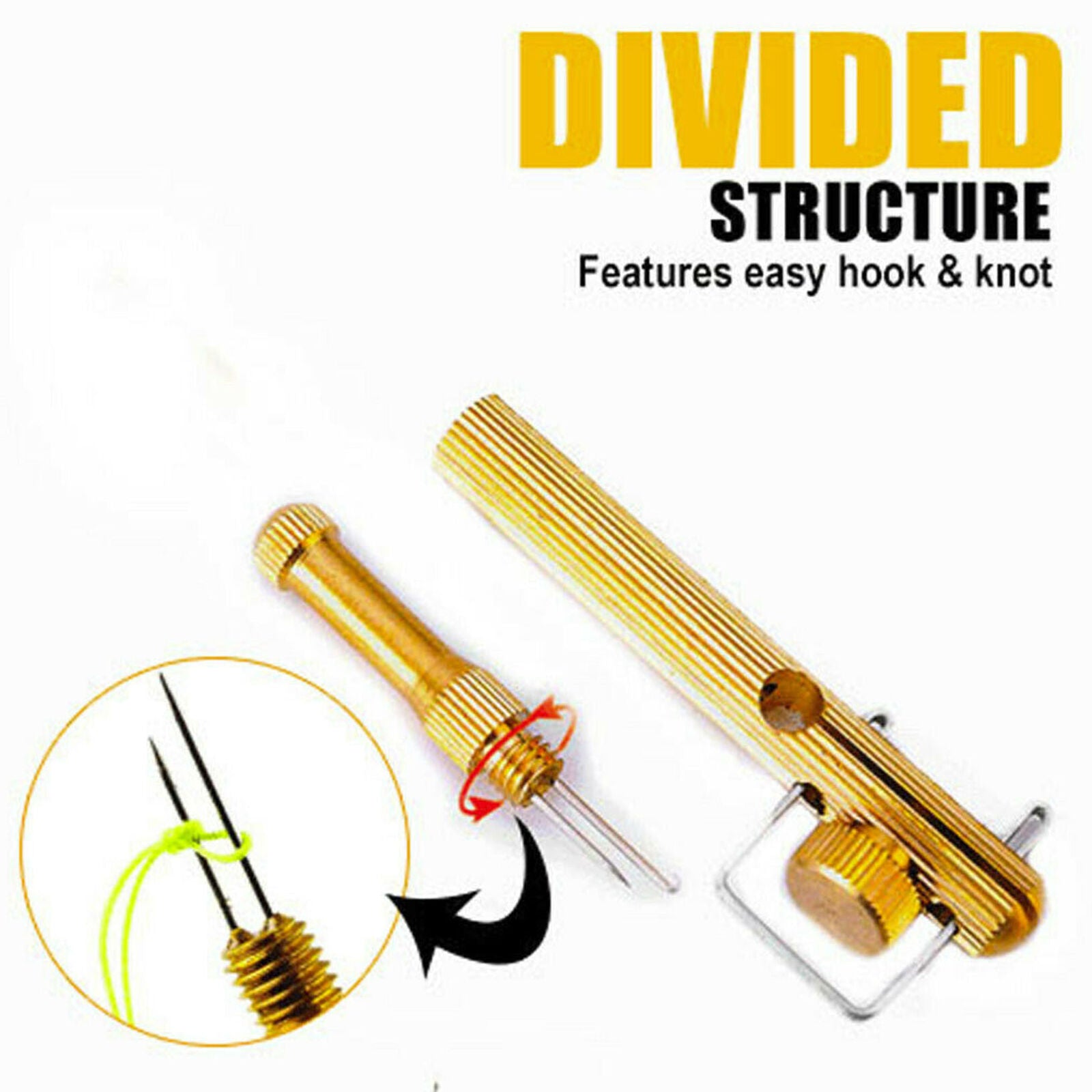 Practical Knot Line Tying Knotting Tool Manual Fast Portable Fishing Supplies