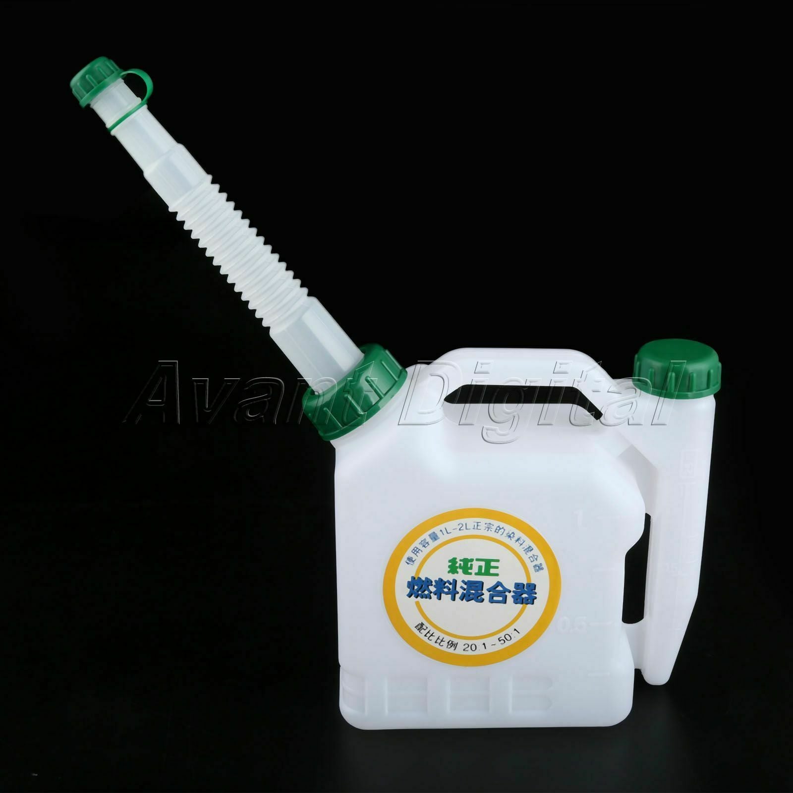 1Pc Chainsaw Gasoline Fuel Mixing Bottle Spare Parts 1.0L 25:1/50:1/40:1/20:1