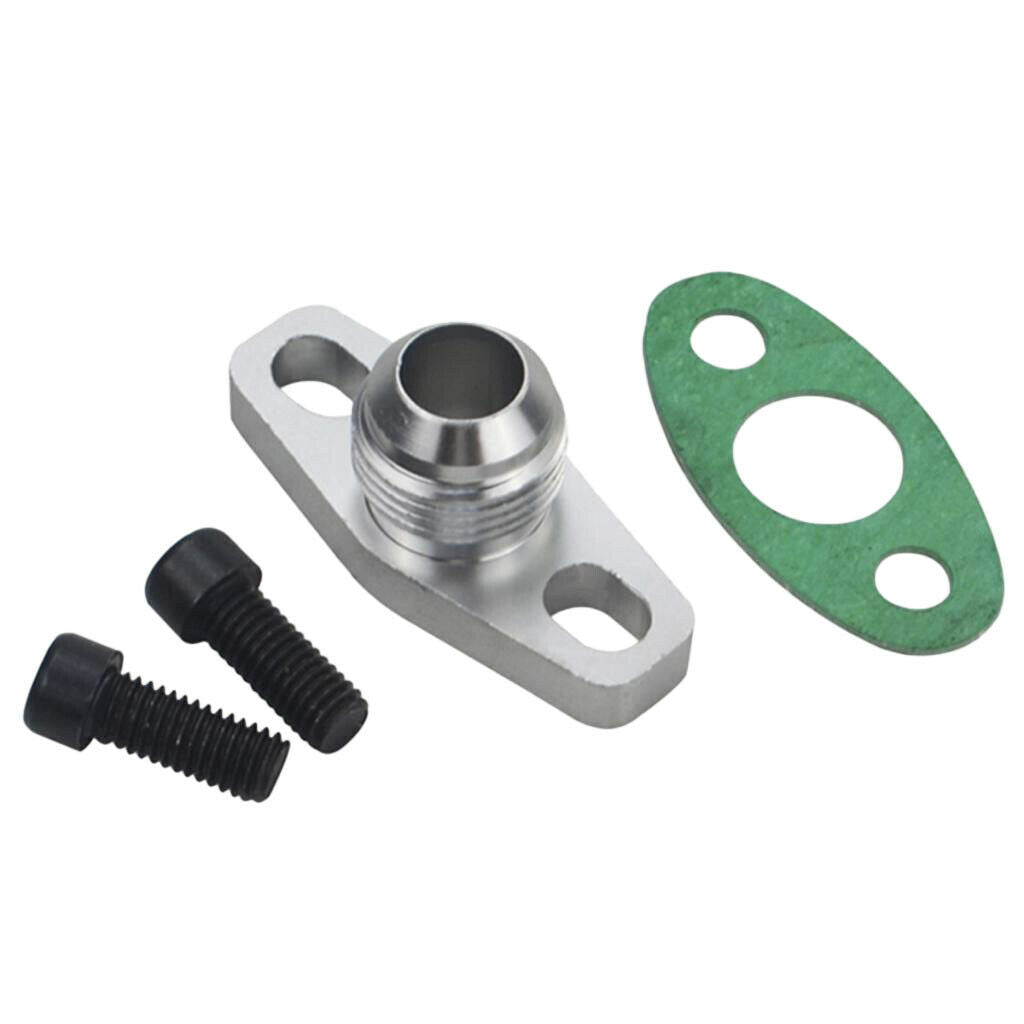 Billet Alumimum  Oil Drain Flange for 10AN  GT20 GT25 GT28 GT30