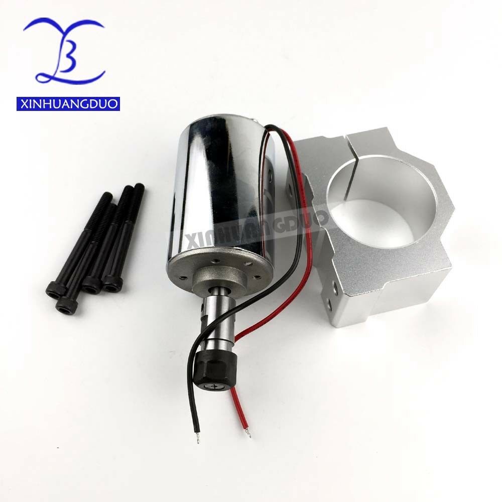 DC ER11 200W high speed dc spindle rush air cooled PCB spindle motor+1 bracket