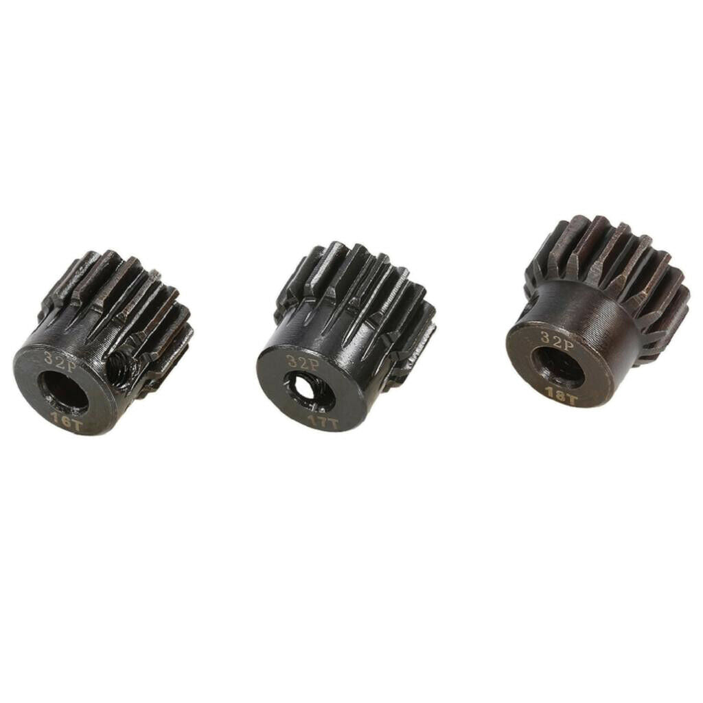 1/8 Car Part 32P 5mm Teeth 16T-21T Motor Gear Pinion Brushed Brushless Motor