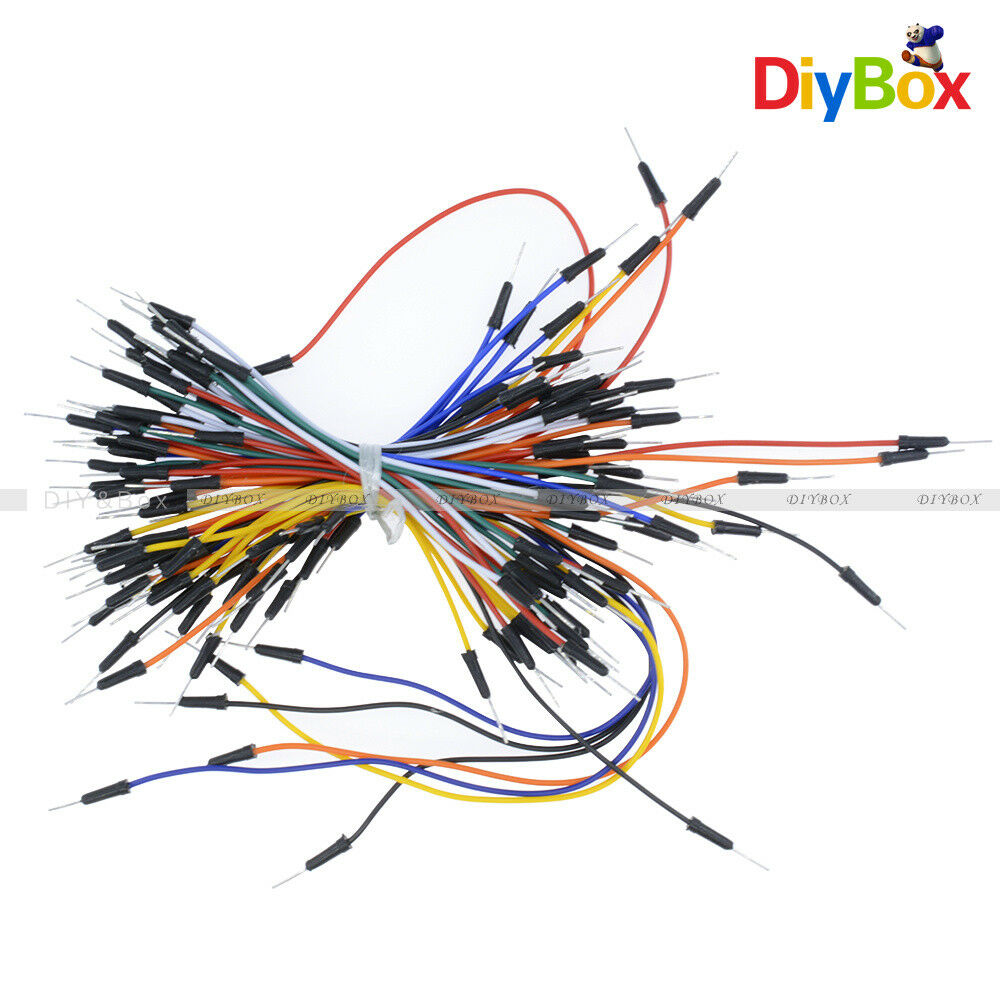65Pcs Jumper Wires / SYB-120 700 Points Solderless PCB Breadboard For Arduino