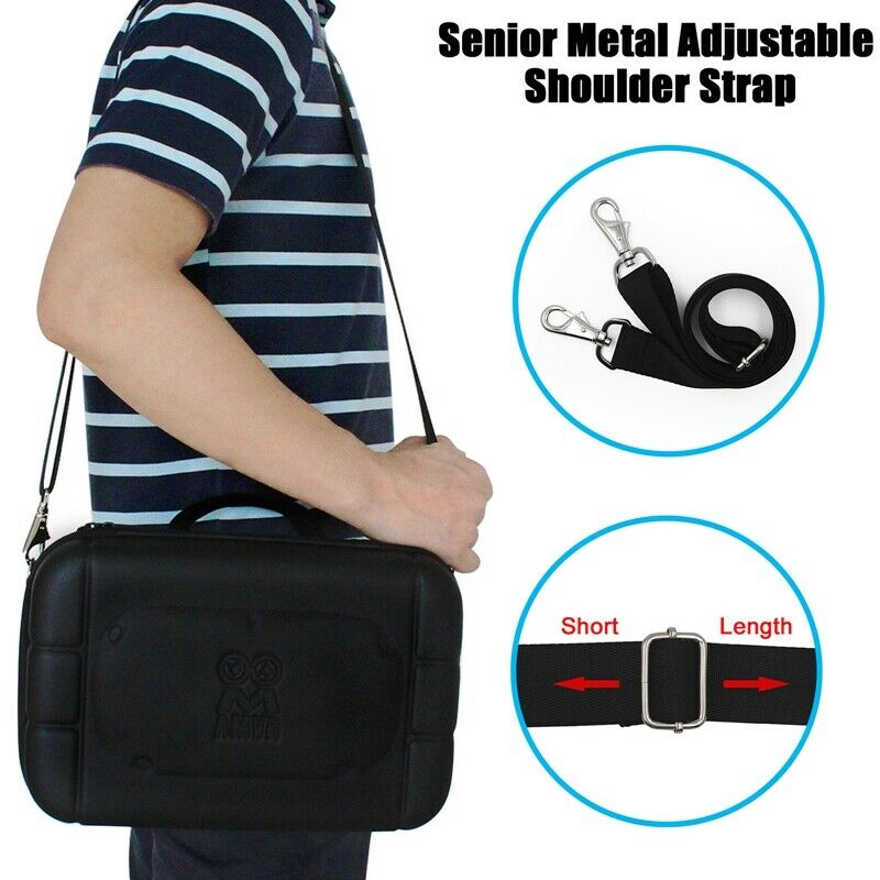 Travel Carrying Case for Quest VR Glasses Gaming Headset Contact Controllers AE9