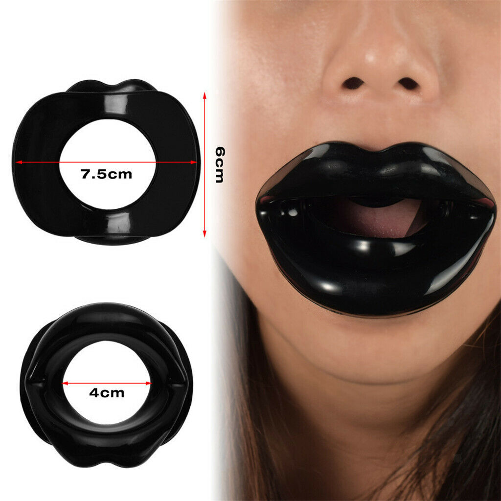2x Healthy Silicone Rubber Face Slimmer Mouth Muscle Tightener Face-lift