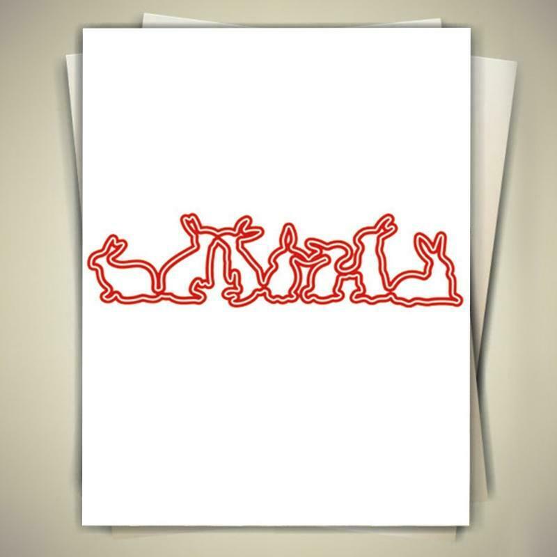 Happy Easter DIY Cutting Dies Stencil DIY Scrapbooking Embossing Paper Card