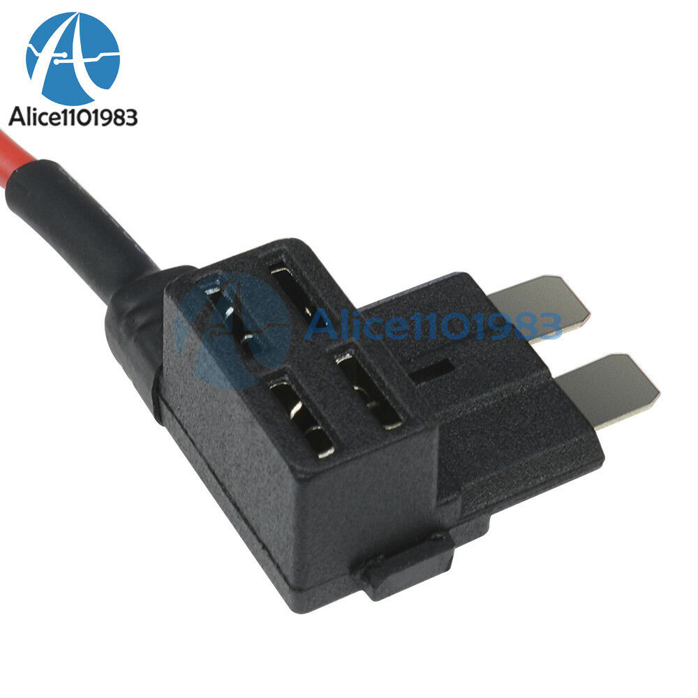 12V Car Add-a-circuit Fuse TAP Adapter Standard ATM APM Auto Blade Fuse Holder